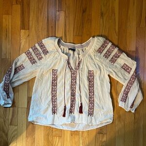 America Eagle peasant top Women’s size Small